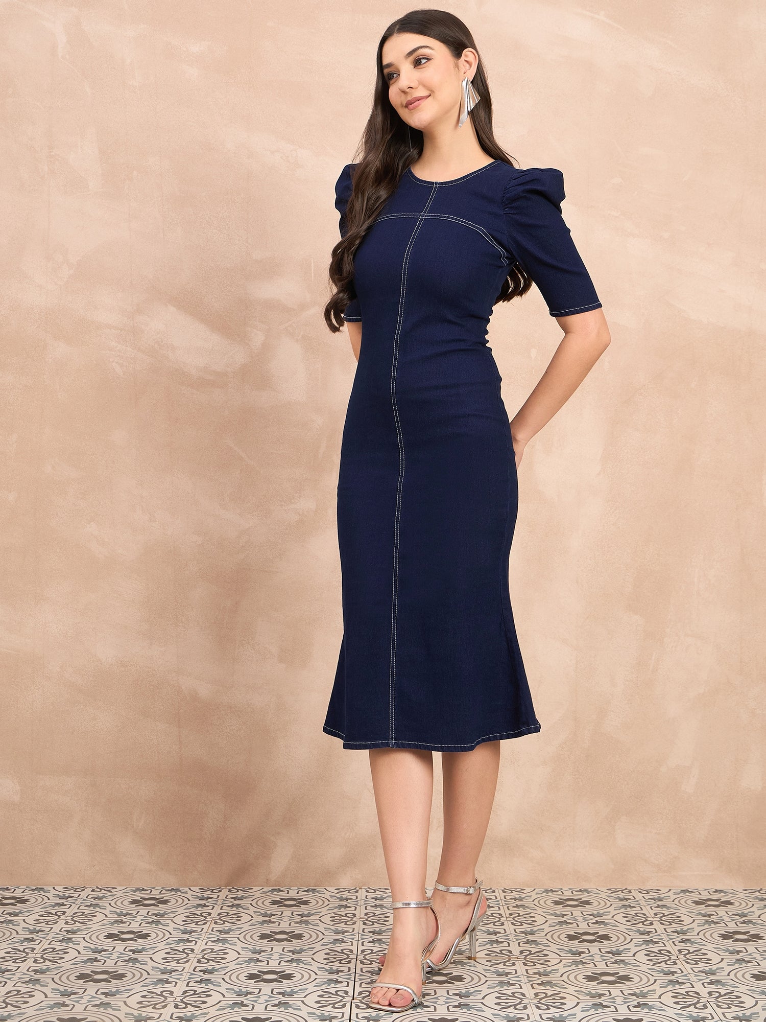 Denim Dark Wash Dress