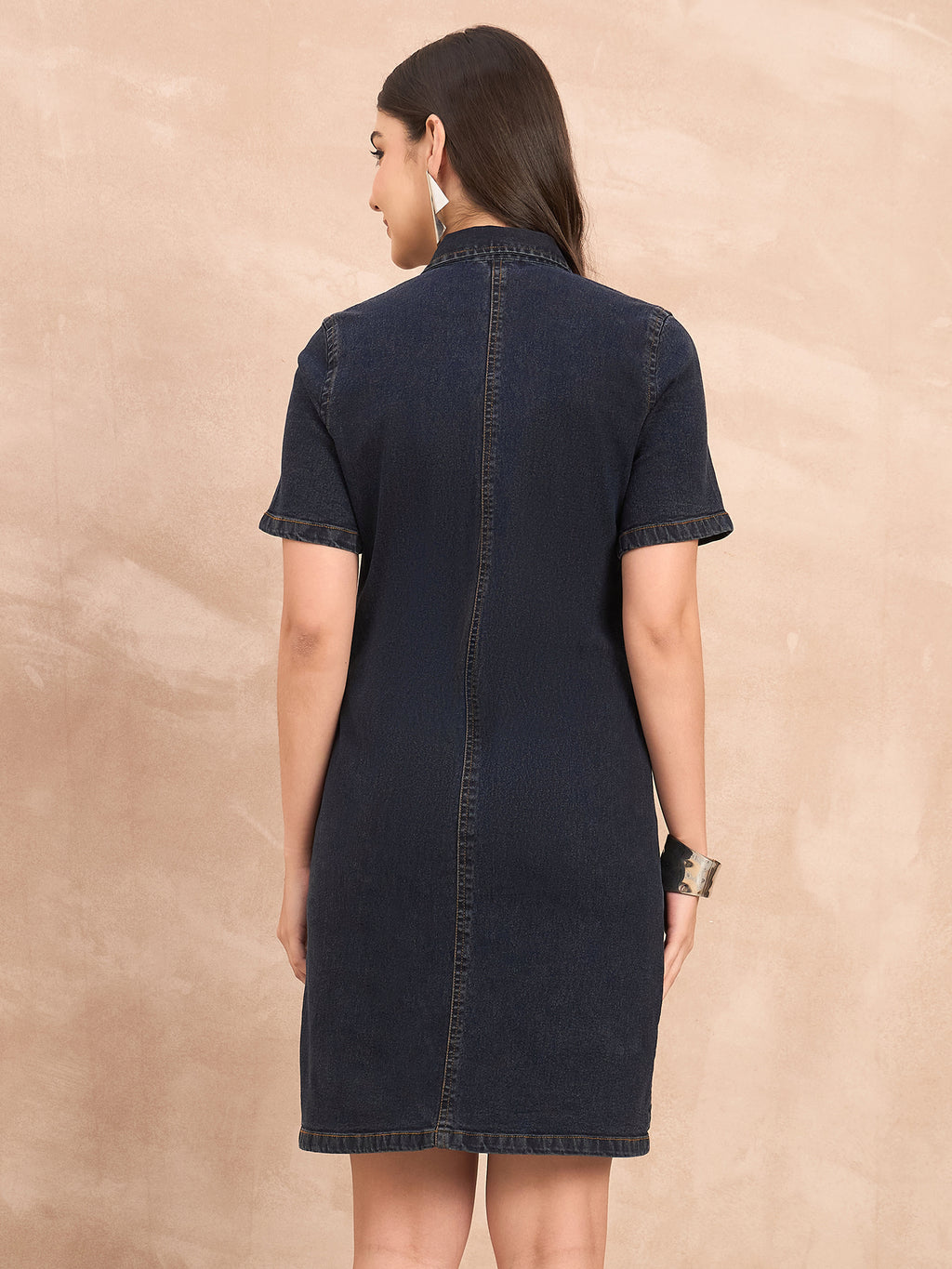 Black Denim Dress
