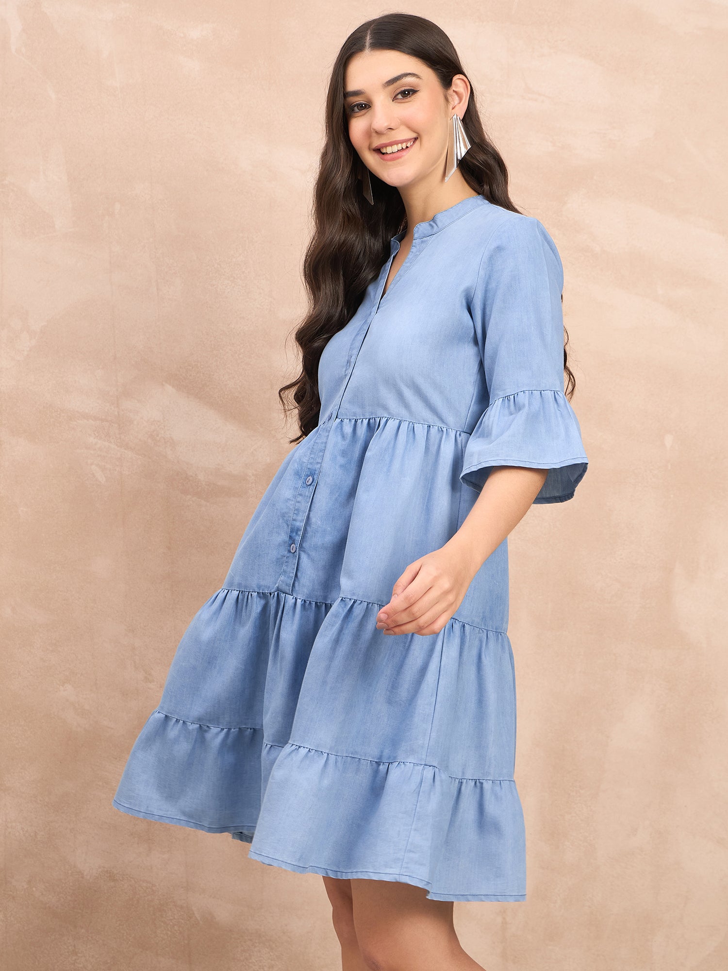 Denim Light Wash Dress