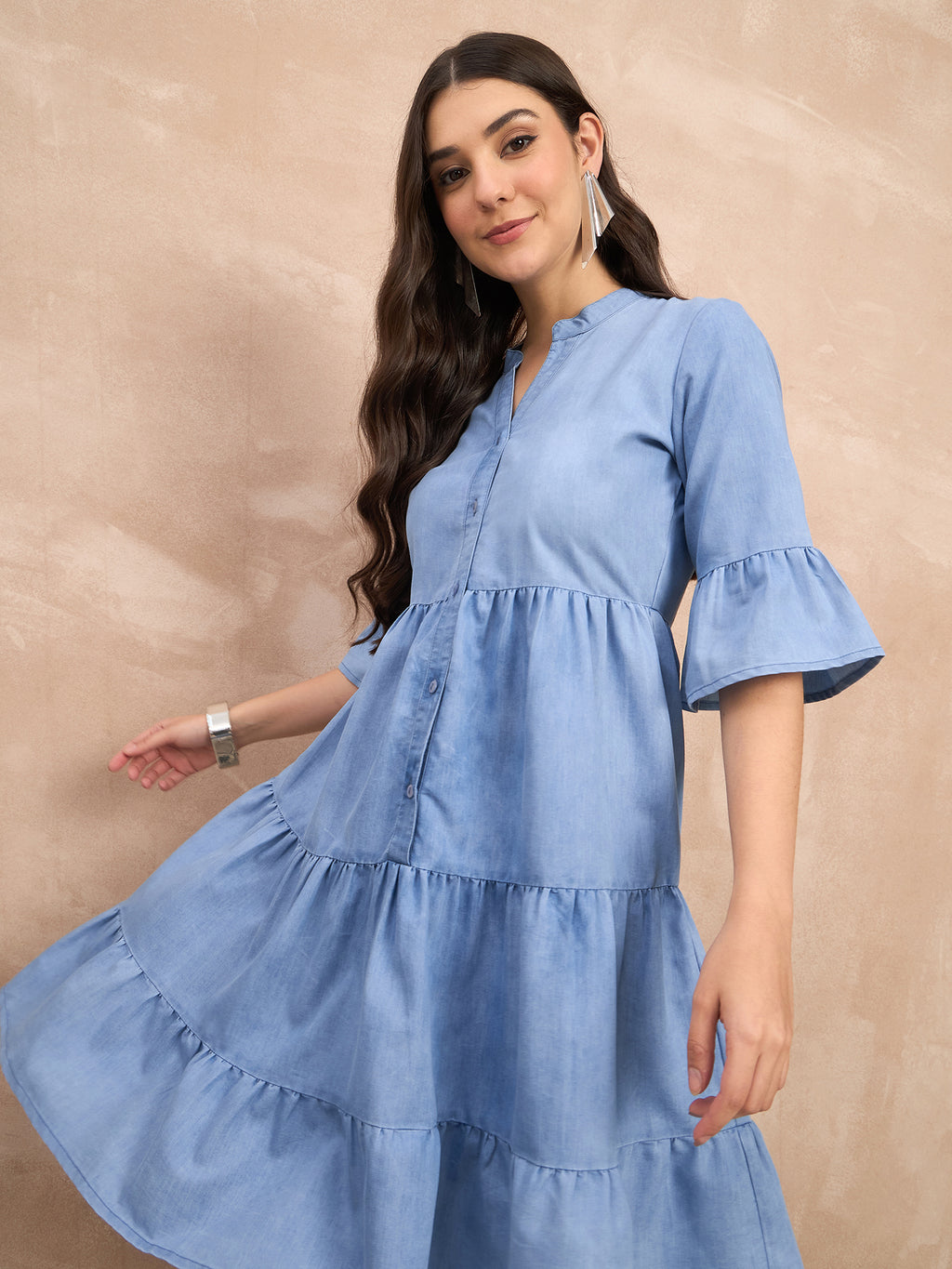 Denim Light Wash Dress