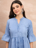 Denim Light Wash Dress