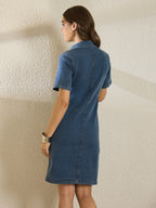 Blue Denim Dress