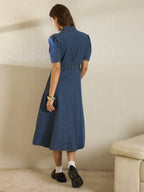 Denim Midi Dress