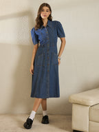 Denim Midi Dress