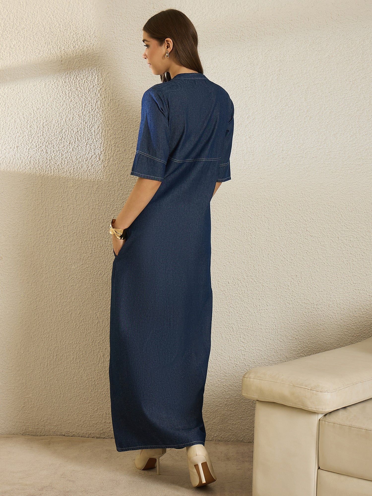 Denim Blue Dress