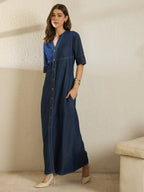 Denim Blue Dress