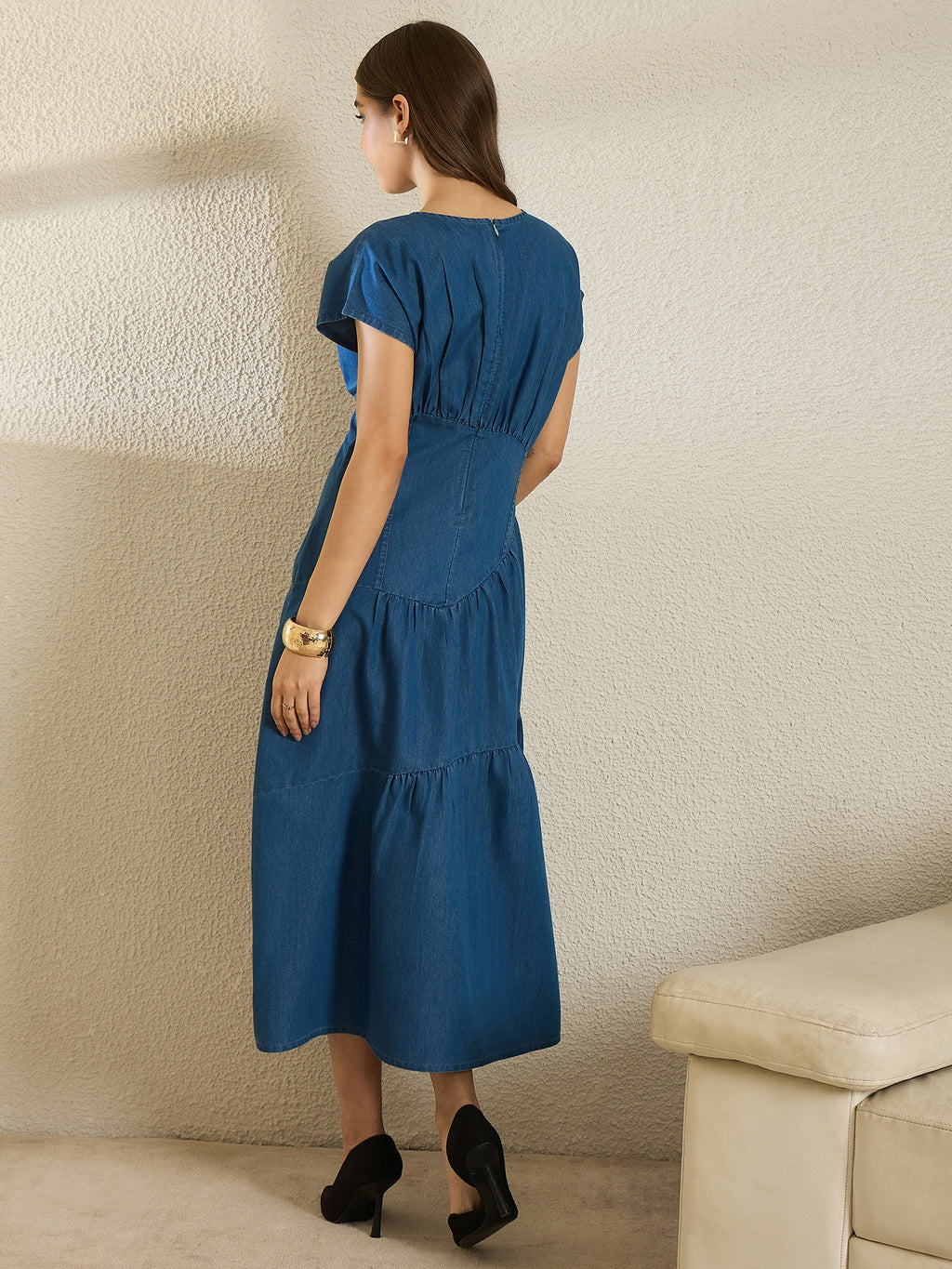 Denim Chambray Dress