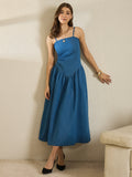 Denim Strappy Dress