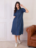 Denim Shirt Dress