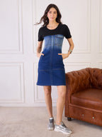 Denim Shift Dress