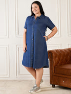 Denim Shirt Dress