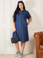Denim Shirt Dress