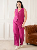 Pink Pure Cotton Co Ord Set