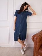 Denim Shirt Dress