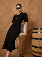 Woman Peter Pan Collar Dress