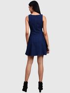 Denim Short Dress