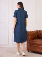 Denim Shirt Dress