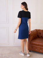 Denim Shift Dress