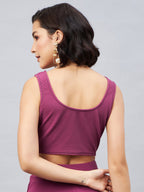 Rose Pink Corset Style Top