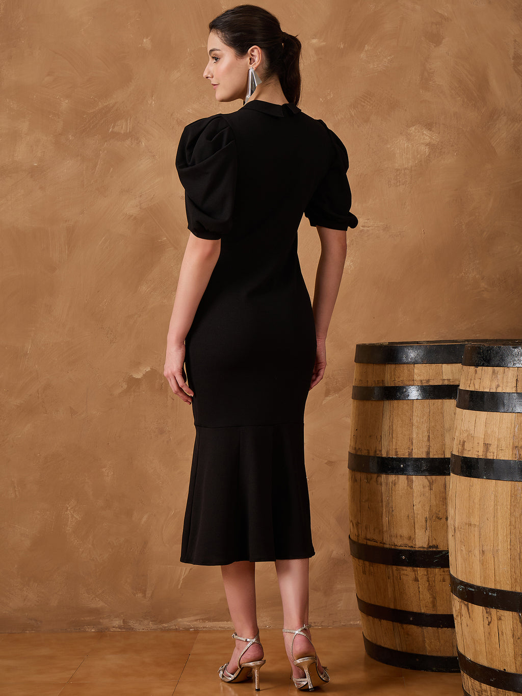 Woman Peter Pan Collar Dress