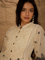 EMBROIDERED PURE COTTON DRESS