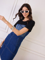Denim Shift Dress